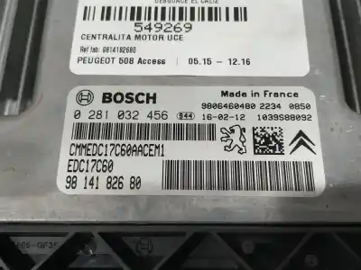 Pezzo di ricambio per auto di seconda mano centralina motore per peugeot 508 access riferimenti oem iam 9814182680