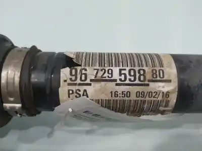 Peça sobressalente para automóvel em segunda mão transmissão dianteira direita por peugeot 508 access referências oem iam 9672959880  