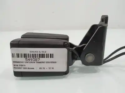 Pezzo di ricambio per auto di seconda mano gancio cintura posteriore sinistro per peugeot 508 access riferimenti oem iam 61639c7a