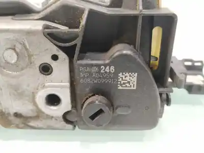 Second-hand car spare part front right door lock for citroen c3 business oem iam references 006246  