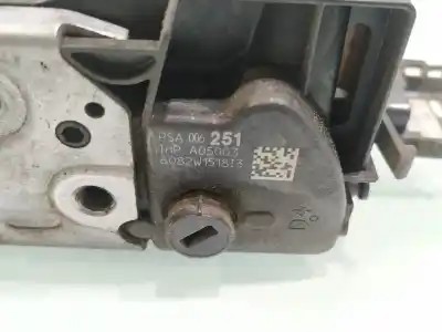 Second-hand car spare part rear right door lock for citroen c3 business oem iam references 006251  