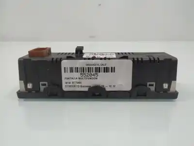 Second-hand car spare part multifunction display for citroen c3 business oem iam references 96771584xt  