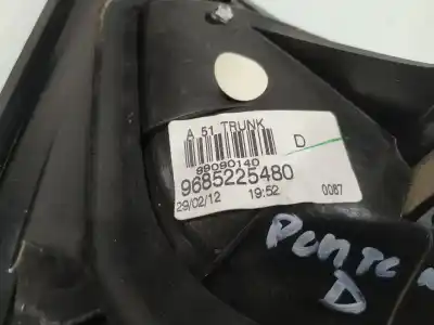 Peça sobressalente para automóvel em segunda mão farolim interior traseiro direito por citroen c3 business referências oem iam 9685225480  