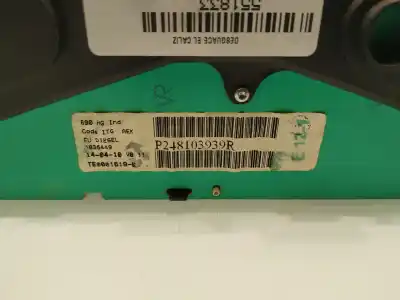 İkinci el araba yedek parçası enstrüman paneli için dacia logan mcv ii laureate oem iam referansları 248103939r  