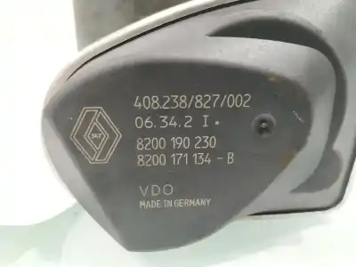 Second-hand car spare part throttle body for renault clio iii confort dynamique oem iam references 8200190230  