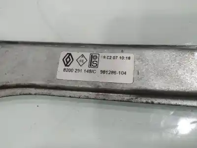 Second-hand car spare part driver left window regulator for renault clio iii confort dynamique oem iam references 8200291148c  