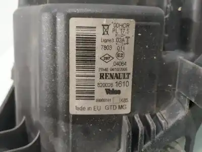 Peça sobressalente para automóvel em segunda mão farol / farolim esquerdo por renault clio iii confort dynamique referências oem iam 8200261610  
