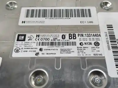 Second-hand car spare part electronic module for opel insignia berlina cosmo oem iam references 13314404