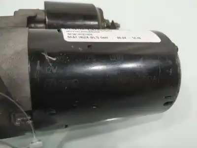 Peça sobressalente para automóvel em segunda mão motor de arranque por seat ibiza 6l1 cool referências oem iam 02t911023e  