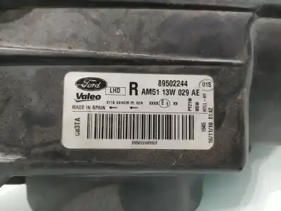Second-hand car spare part right headlight for ford cmax titanium oem iam references am5113w029ae  