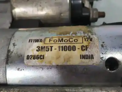 Peça sobressalente para automóvel em segunda mão motor de arranque por ford cmax titanium referências oem iam 3m5t11000cf  