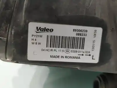 Second-hand car spare part left headlight for seat ibiza 6l1 cool oem iam references 89306239  