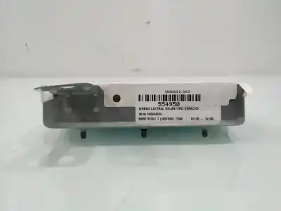 Peça sobressalente para automóvel em segunda mão airbag frontal lado direito por bmw serie 7 e65 e66 730d referências oem iam 34824046803u  
