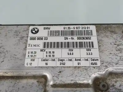 Second-hand car spare part electronic module for bmw serie 7 e65 e66 730d oem iam references 6135692731301  