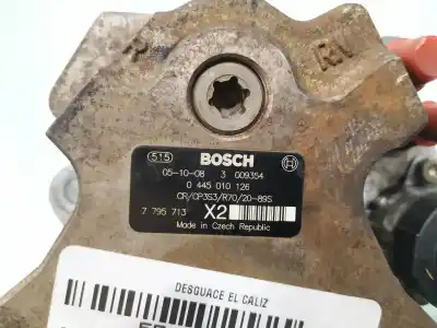 Second-hand car spare part injection pump for bmw serie 7 e65 e66 730d oem iam references 0445010126  