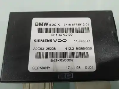Second-hand car spare part electronic module for bmw serie 7 e65 e66 730d oem iam references 37156773912  
