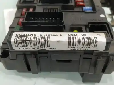 Second-hand car spare part fuse box unit for citroen jumpy (vf7) 1.6 hdi 90 16v oem iam references 9650618480  