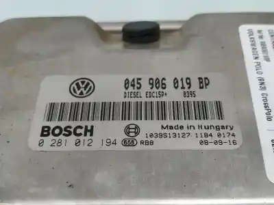 Pièce détachée automobile d'occasion calculateur moteur ecu pour volkswagen polo (9n3) advance références oem iam 045906019bp