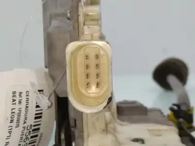 Peça sobressalente para automóvel em segunda mão fechadura da porta traseira esquerda por seat leon 1p1 reference referências oem iam 1p0839015  