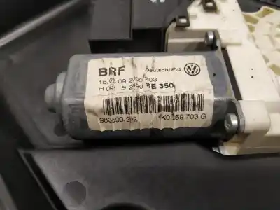 Second-hand car spare part rear left window regulator for seat leon 1p1 reference oem iam references 1p0867443a  