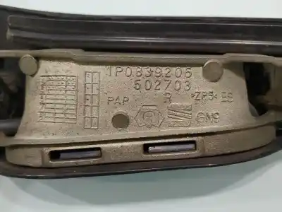 Pezzo di ricambio per auto di seconda mano maniglia esterna posteriore destra per seat leon 1p1 reference riferimenti oem iam 1p0839206  