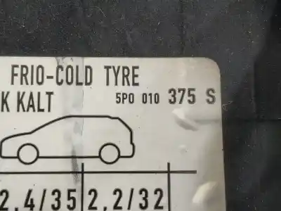 Second-hand car spare part outer fuel cap for seat leon 1p1 reference oem iam references 1p0809905  