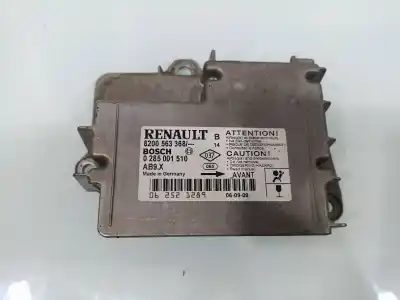 Second-hand car spare part airbag control unit for renault clio iii confort dynamique oem iam references 8200563368  