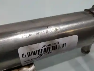 Pezzo di ricambio per auto di seconda mano RAFFREDDATORE EGR per OPEL VECTRA C BERLINA 2.0 DTI Riferimenti OEM IAM 55182589  