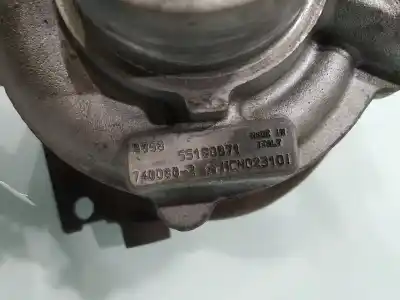 Peça sobressalente para automóvel em segunda mão turbocompresor por opel vectra c berlina 2.0 dti referências oem iam 55190871  