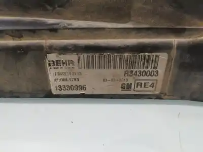 Peça sobressalente para automóvel em segunda mão termoventilador elétrico por opel meriva b cosmo referências oem iam 13330996  