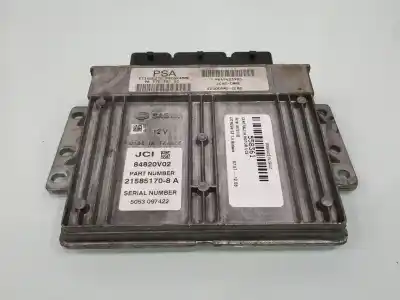 Second-hand car spare part ecu engine control for citroen c3 (2002->) 1.4 i oem iam references 9657018180  