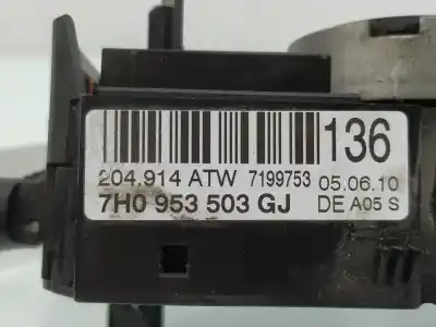 Second-hand car spare part indicator switch for seat ibiza (6j5) reference oem iam references 7h0953503gj  