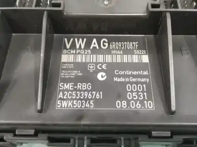 Second-hand car spare part electronic module for seat ibiza (6j5) reference oem iam references 6r0937087f  