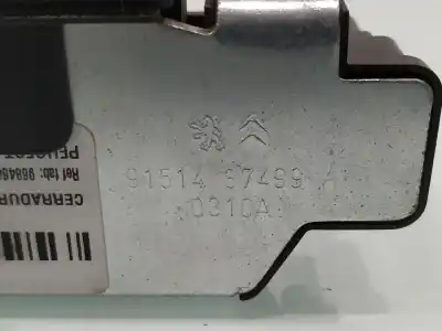 Piesă de schimb auto la mâna a doua încuietoare porbagaj pentru peugeot 3008 confort referințe oem iam 9684648680