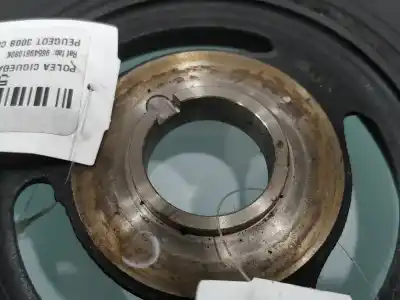 Second-hand car spare part CRANKSHAFT PULLEY for PEUGEOT 3008 Confort OEM IAM references 9654961080K  