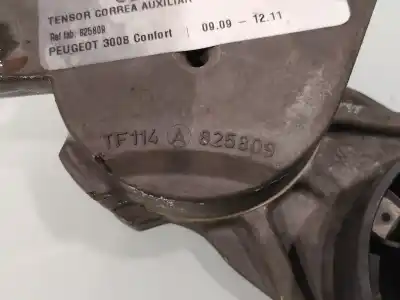 Second-hand car spare part AUXILIARY BELT TENSIONER for PEUGEOT 3008 Confort OEM IAM references 825809  