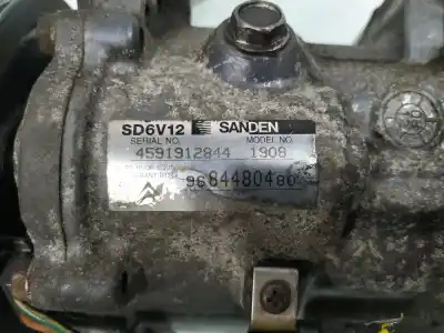 Second-hand car spare part air conditioning compressor for peugeot bipper básico oem iam references 9684480480