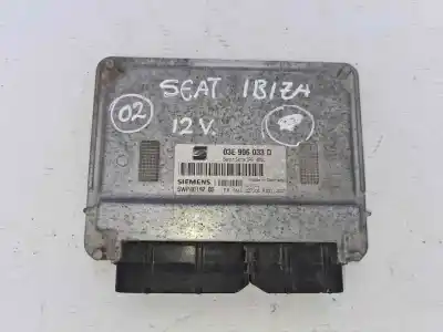 Second-hand car spare part ECU ENGINE CONTROL for SEAT IBIZA (6L1)  OEM IAM references 03E906033D  5WP4019205