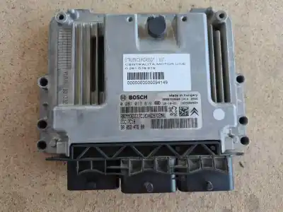 Peça sobressalente para automóvel em segunda mão centralina de motor uce por citroen c3 picasso 1.6 16v hdi referências oem iam 0281019819  9805947680