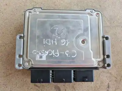 Peça sobressalente para automóvel em segunda mão centralina de motor uce por citroen c3 picasso 1.6 16v hdi referências oem iam 0281019819  9805947680