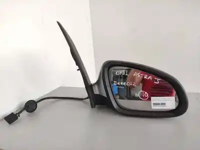 Peça sobressalente para automóvel em segunda mão espelho retrovisor direito por opel astra j lim. 1.7 16v cdti referências oem iam 