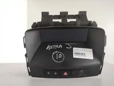 Автозапчастина б/у багатофункційний дисплей для opel astra j lim. 1.7 16v cdti посилання на oem iam 18781742