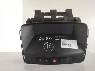 Peça sobressalente para automóvel em segunda mão display gps / multimídia por opel astra j lim. 1.7 16v cdti referências oem iam 13267984