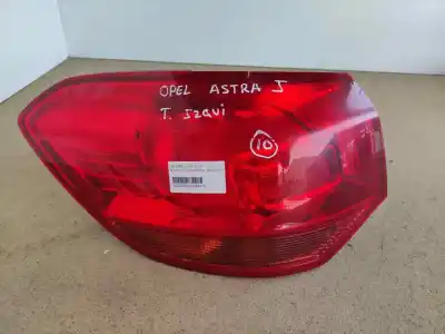 Peça sobressalente para automóvel em segunda mão farolim traseiro esquerdo por opel astra j lim. 1.7 16v cdti referências oem iam 