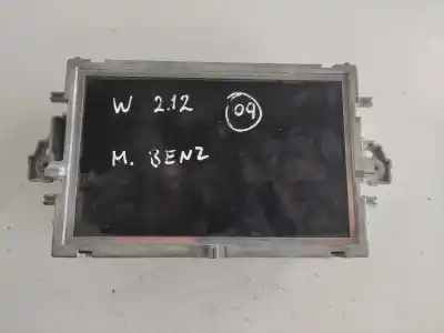 Peça sobressalente para automóvel em segunda mão display gps / multimídia por mercedes-benz clase e (w212) lim. e 300 cgi blueefficiency 4-matic (212.080) referências oem iam a2129005000