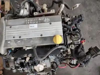 Second-hand car spare part complete engine for cadillac bls 2.0 (bio-power) 16v turbo cat oem iam references b207l  gb207l