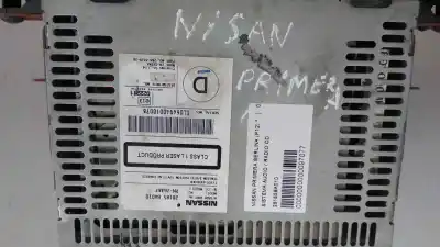 Second-hand car spare part AUDIO SYSTEM / RADIO CD for NISSAN PRIMERA BERLINA (P12)  OEM IAM references 28185BA010  