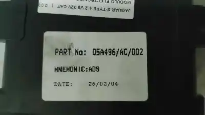 Second-hand car spare part electronic module for jaguar s-type 4.2 v8 32v oem iam references 5sg00801700 z4aco7659 xr835a496ae