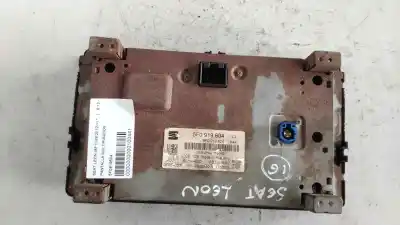 Second-hand car spare part multifunction display for seat leon (5f1) motor 2.0 ltr. - 110 kw tdi oem iam references 5f0919604  