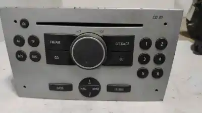 Peça sobressalente para automóvel em segunda mão SISTEMA DE ÁUDIO / RÁDIO CD por OPEL MERIVA B  Referências OEM IAM 7644222317  13190855MD